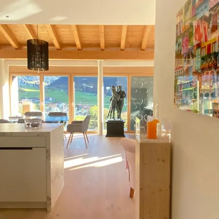 Klosters/davos - Topfloor Luxury With Extraordinary Views קלוסטר