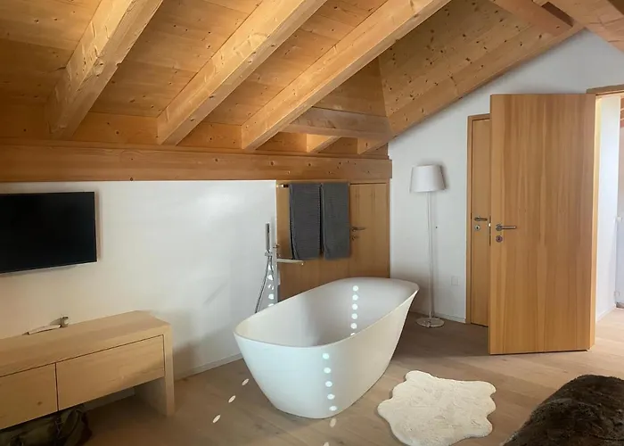 Daire Klosters/davos - Topfloor Luxury With Extraordinary Views *